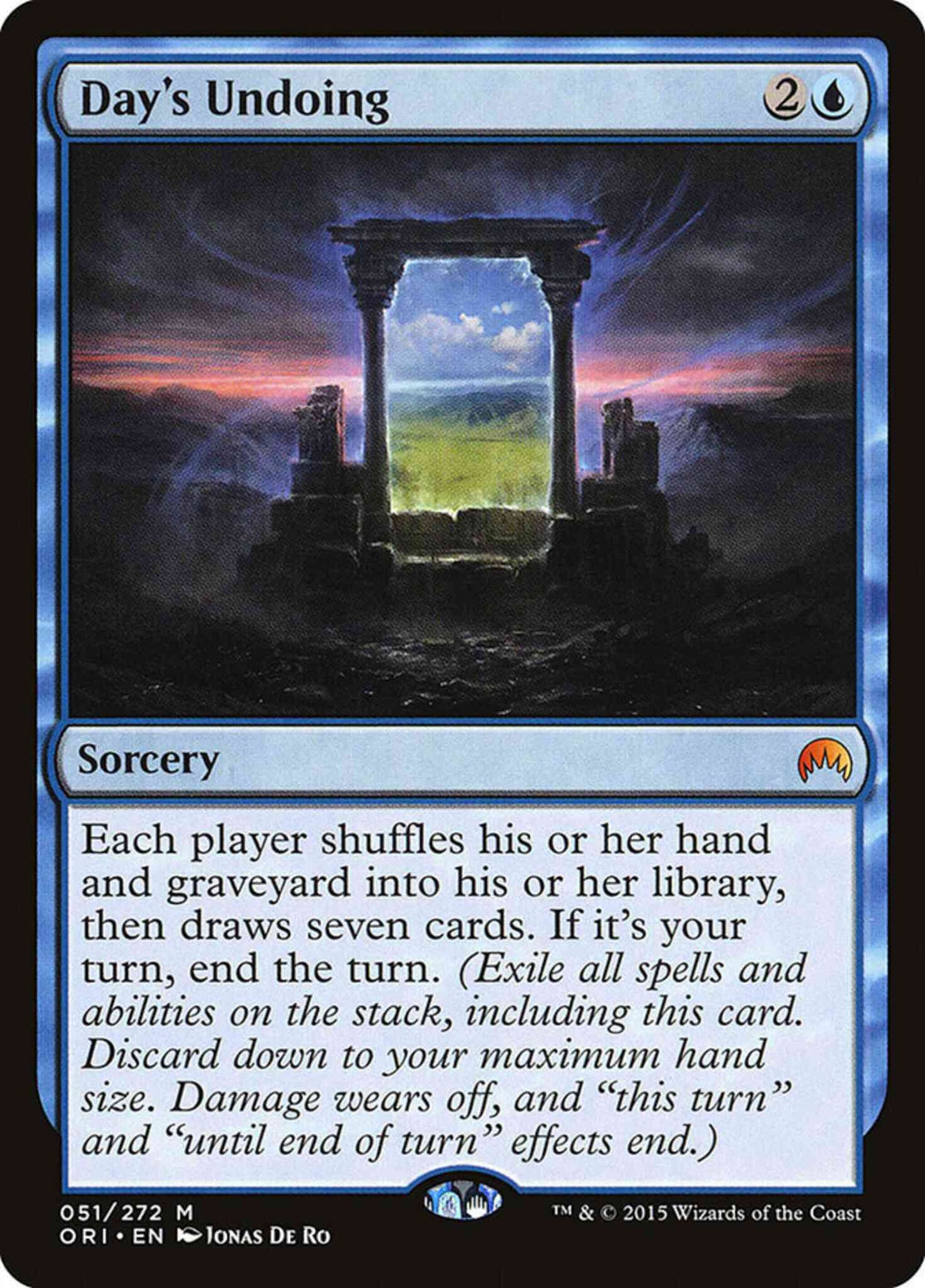 Day's Undoing [51] [Magic Origins] [Non-Foil]