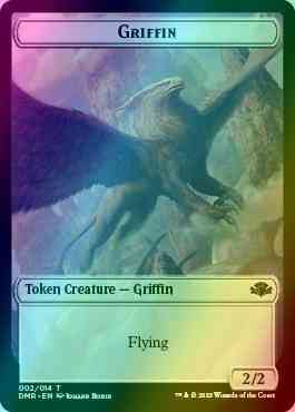 Griffin Token (02) // Insect Token (10) [Dominaria Remastered: Tokens] [Foil]