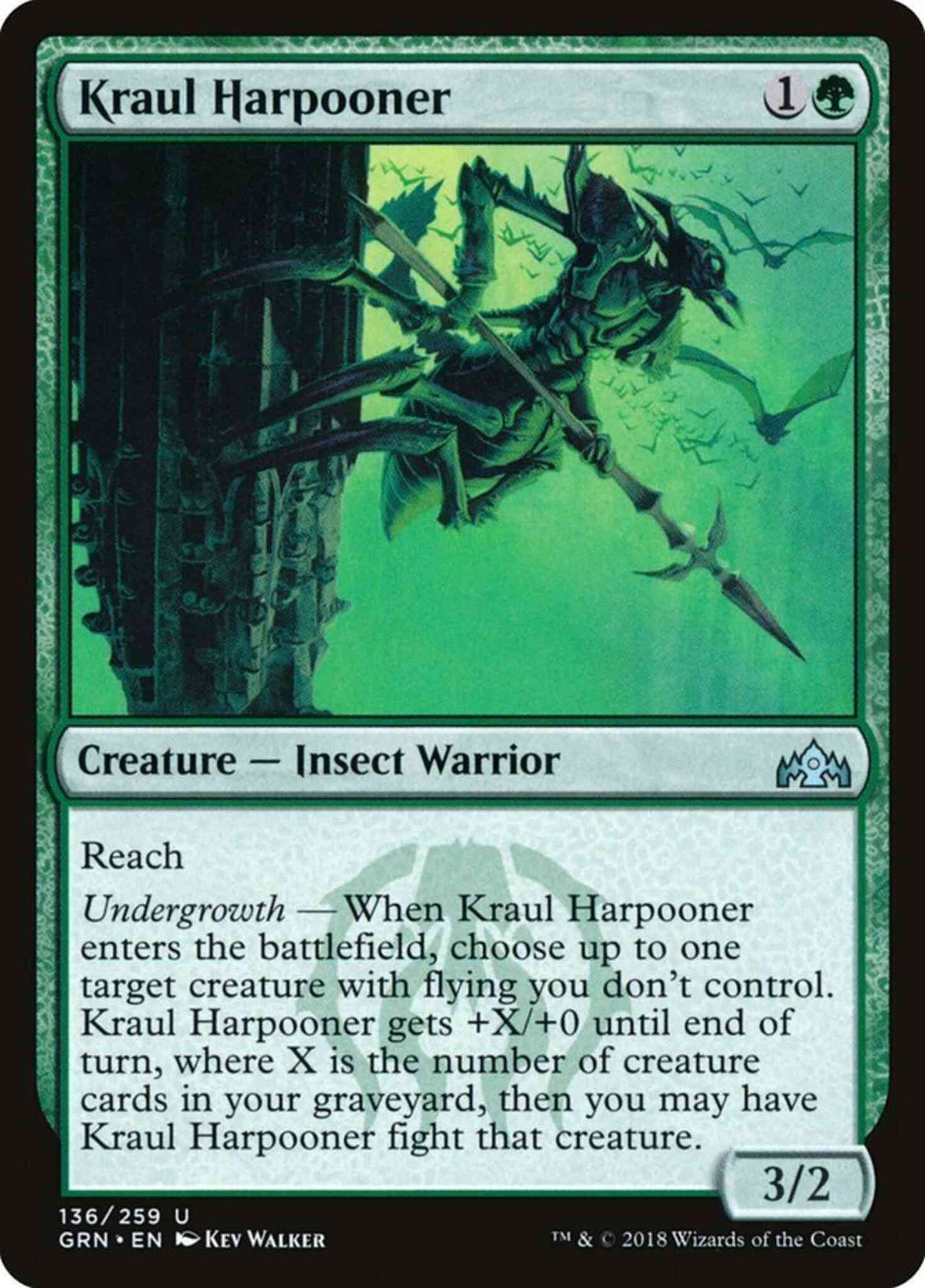 Kraul Harpooner [136] [Guilds of Ravnica] [Non-Foil]