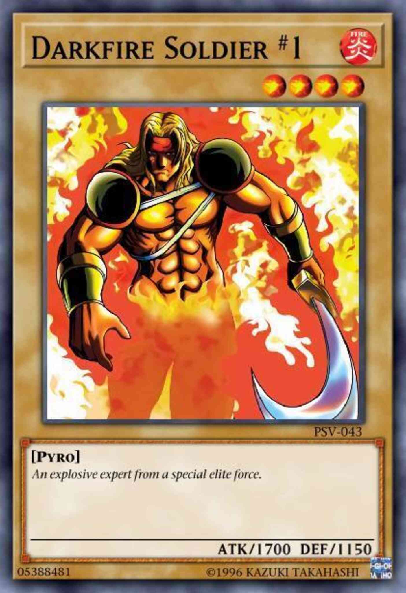 Darkfire Soldier #1 - SDJ-010 - Common - Unlimited