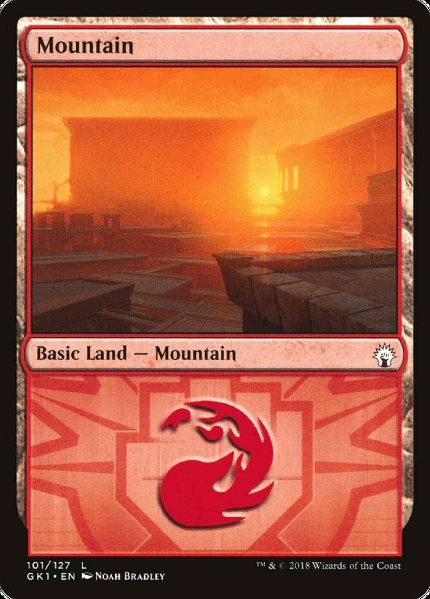 Mountain [101] [GRN Guild Kit] [Non-Foil]