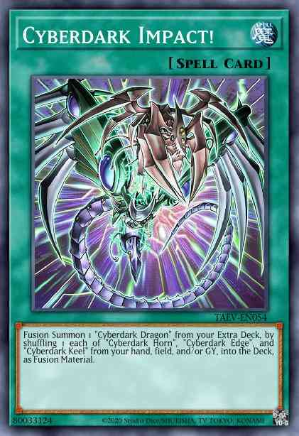 Cyberdark Impact! - TAEV-EN054 - Secret Rare - Unlimited