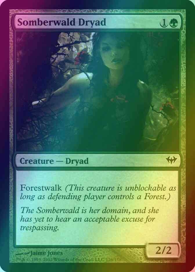 Somberwald Dryad [126] [Dark Ascension] [Foil]