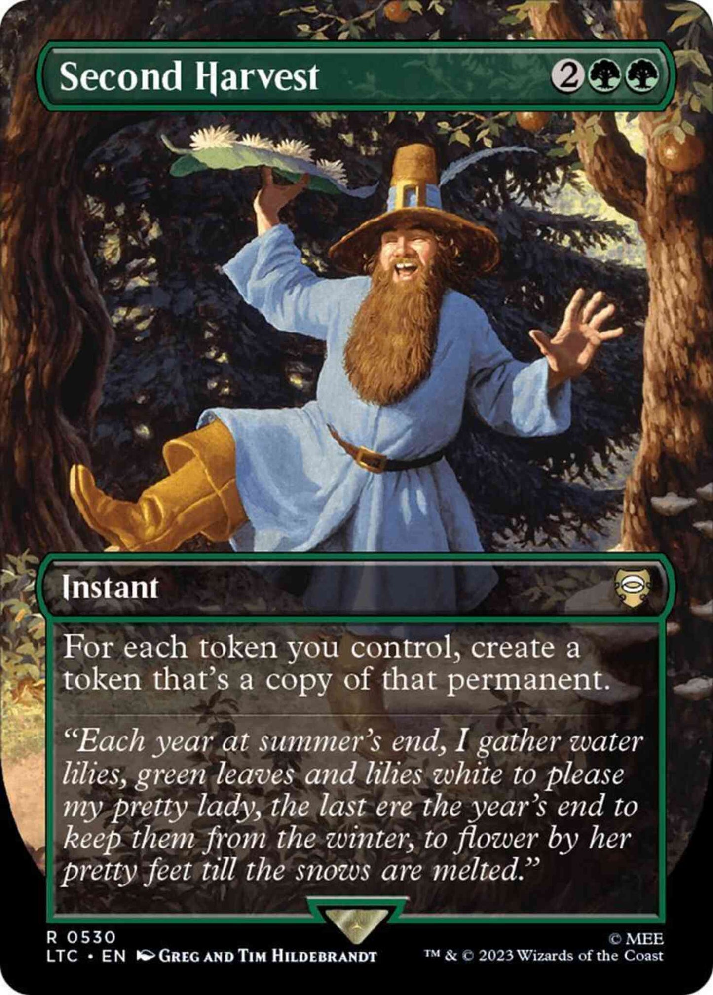 Second Harvest [530] [Borderless] [The Lord of the Rings: Tales of Middle-earth: Commander] [Non-Foil]