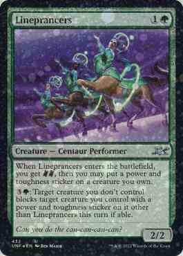 Lineprancers [432] [Unfinity] [Galaxy Foil]