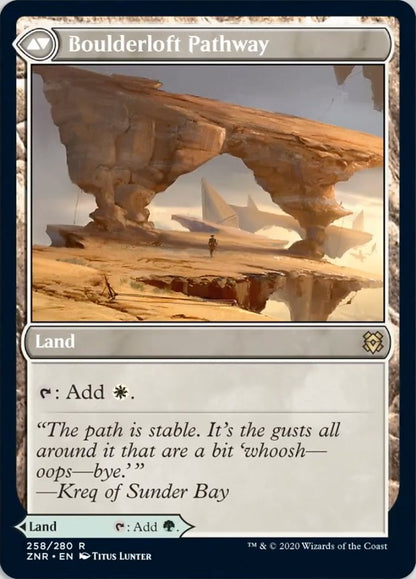 Branchloft Pathway // Boulderloft Pathway [258] [Zendikar Rising] [Non-Foil]