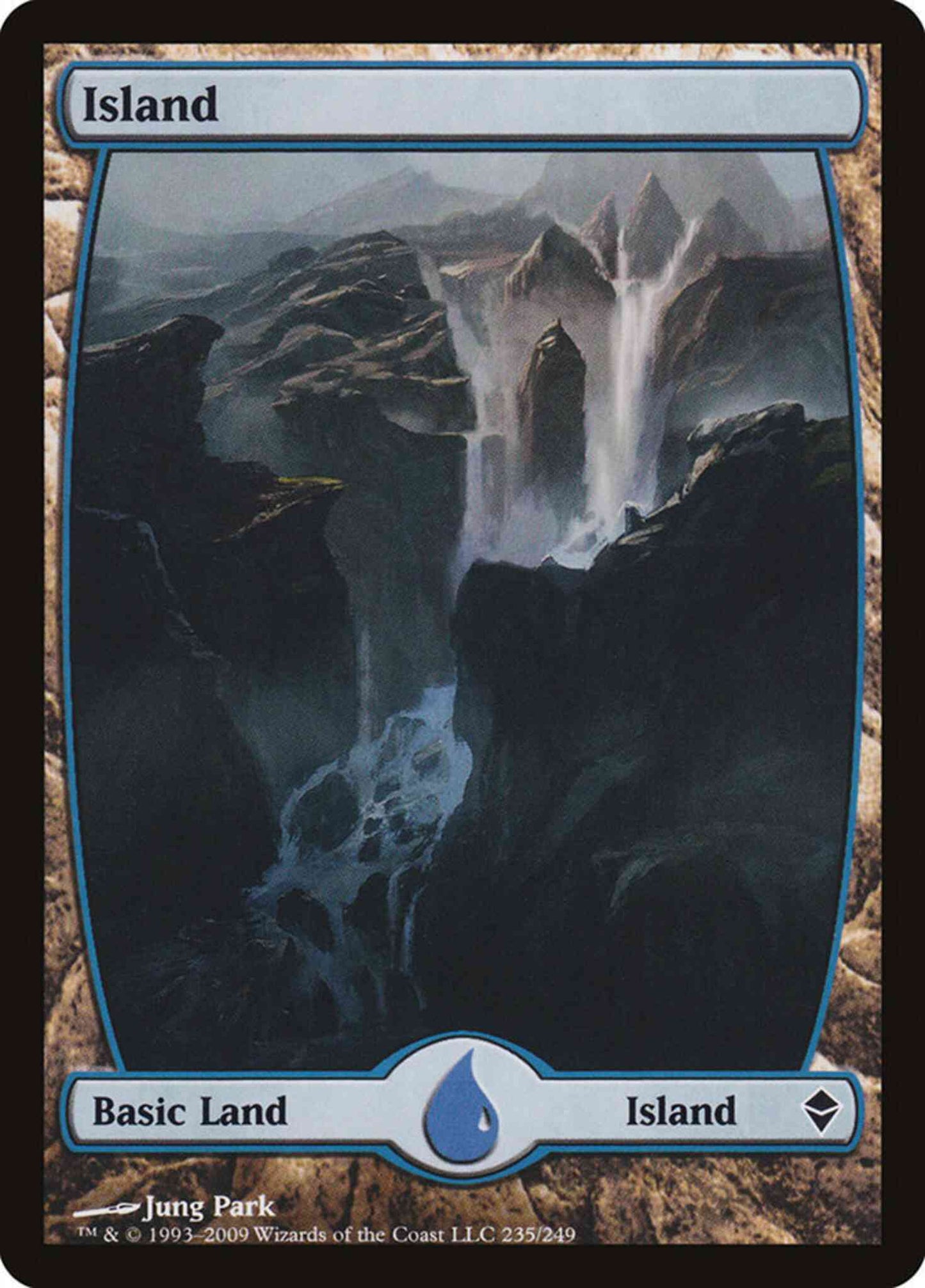 Island [235] [Full Art] [Zendikar] [Non-Foil]