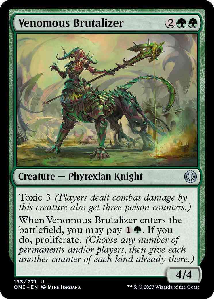Venomous Brutalizer [193] [Phyrexia: All Will Be One] [Non-Foil]