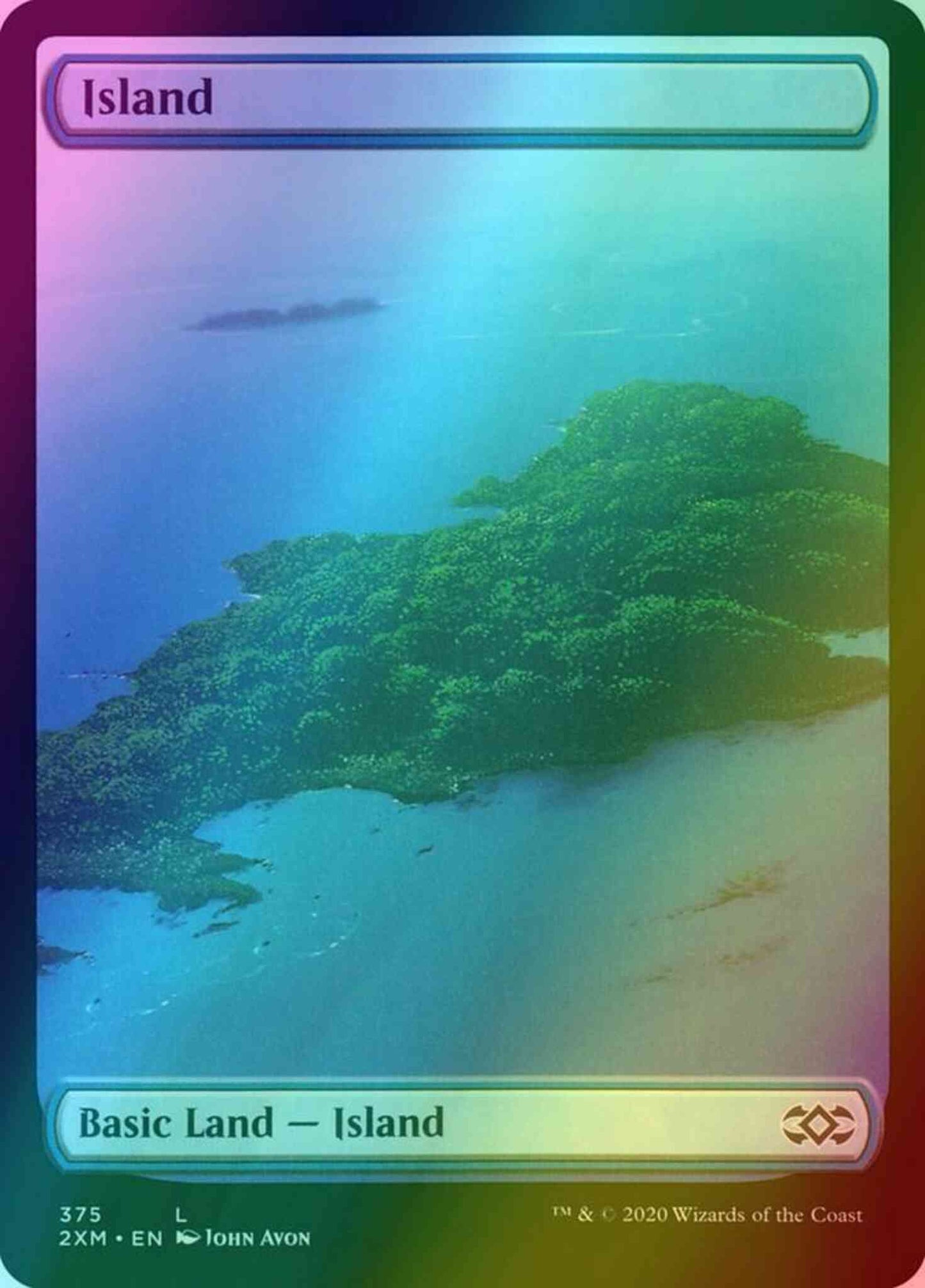 Island [Double Masters] [375] [Foil]