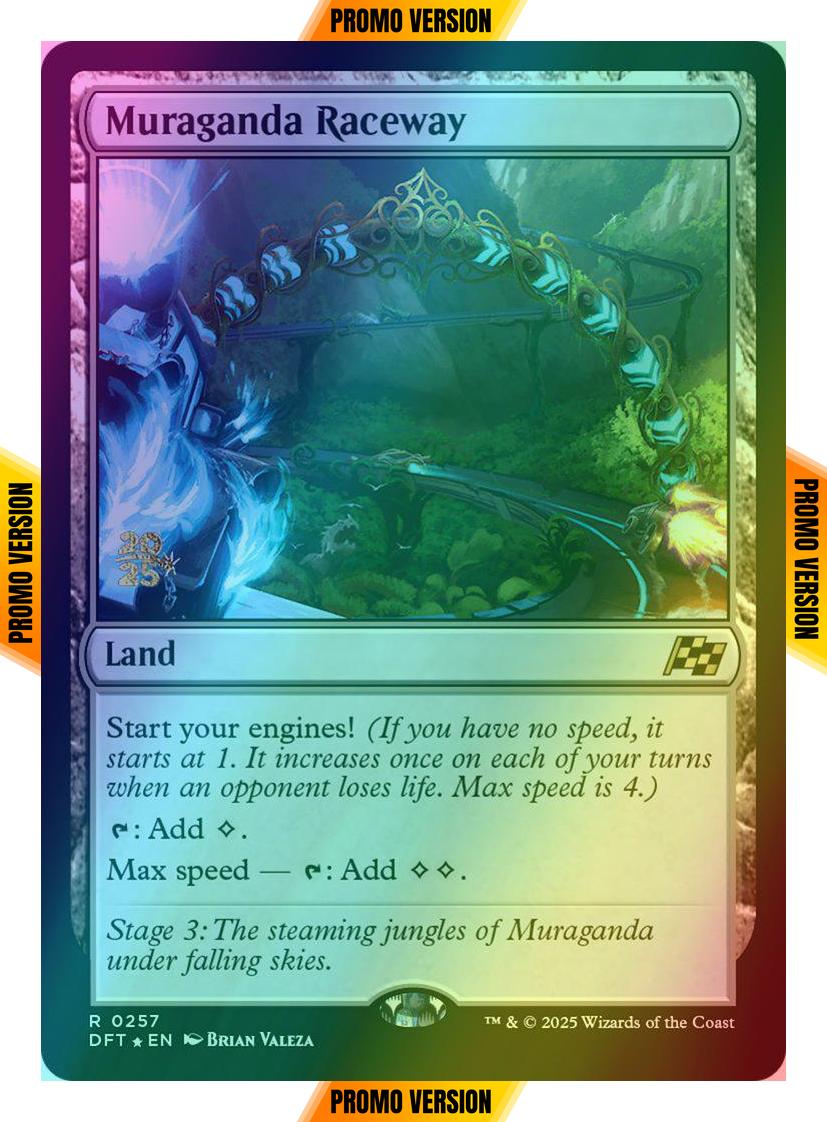 Muraganda Raceway [257s] [Prerelease] [Aetherdrift: Promos] [Foil]