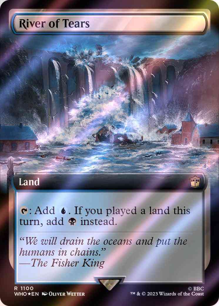 River of Tears [1100] [Extended Art] [Universes Beyond: Doctor Who] [Surge Foil]
