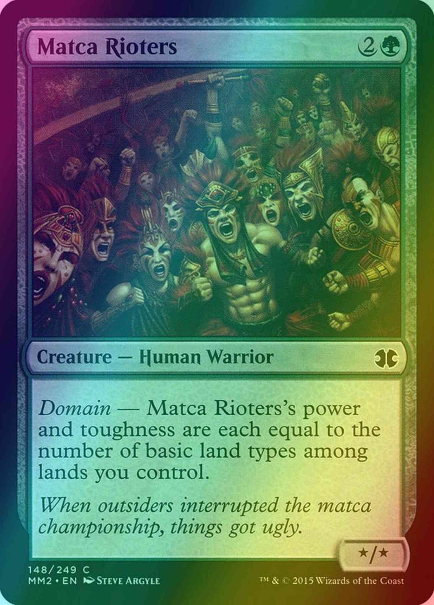 Matca Rioters [148] [Modern Masters 2015] [Foil]