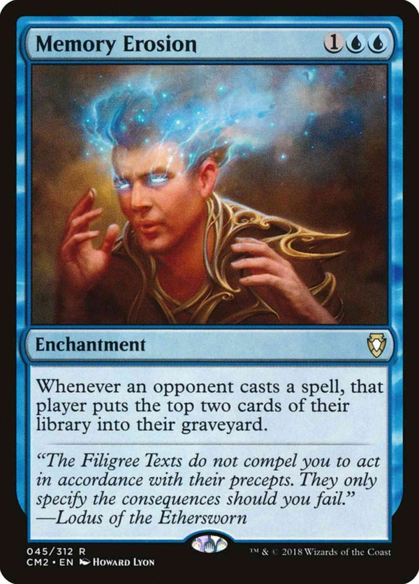 Memory Erosion [45] [Commander Anthology Volume II] [Non-Foil]