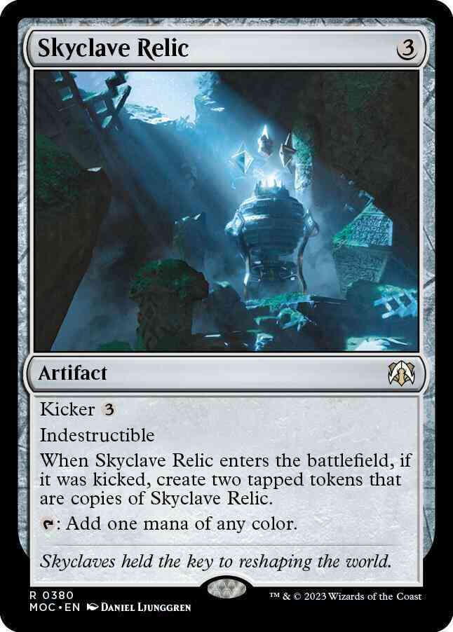 Skyclave Relic [380] [March of the Machine: Commander] [Non-Foil]