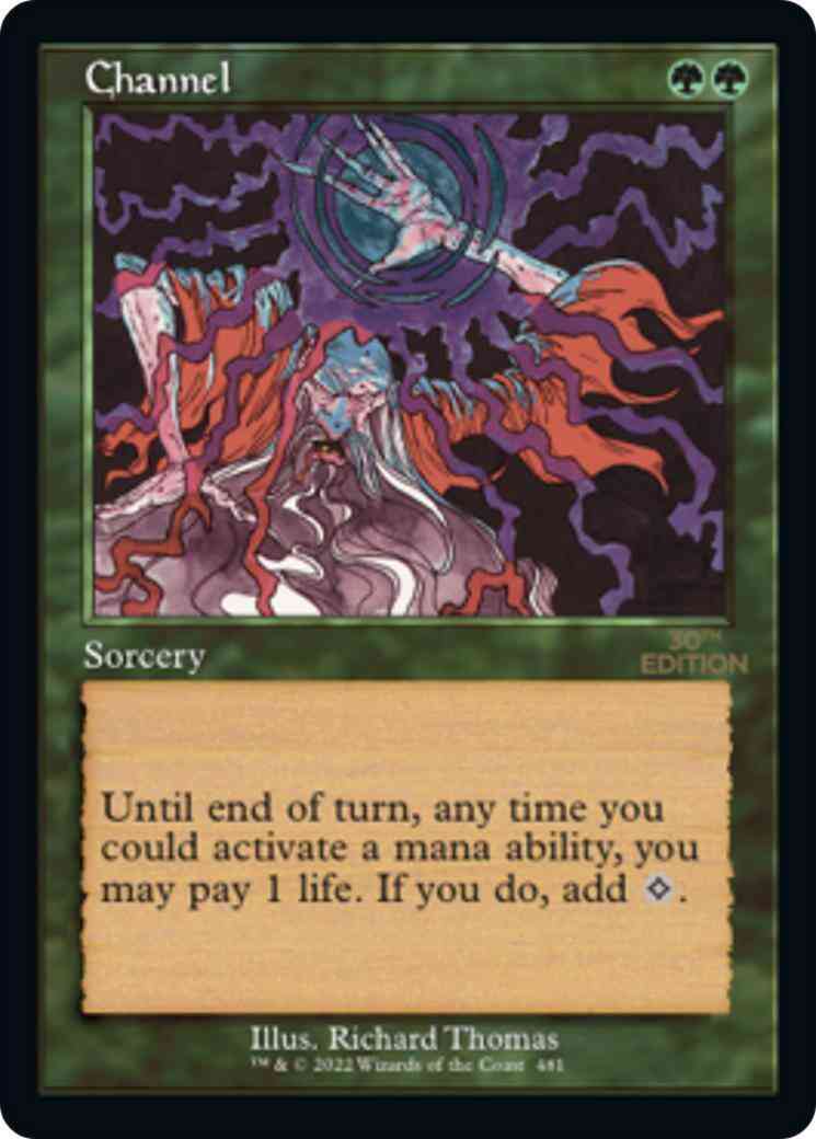 Channel [481] [Retro Frame] [30th Anniversary Edition] [Non-Foil]