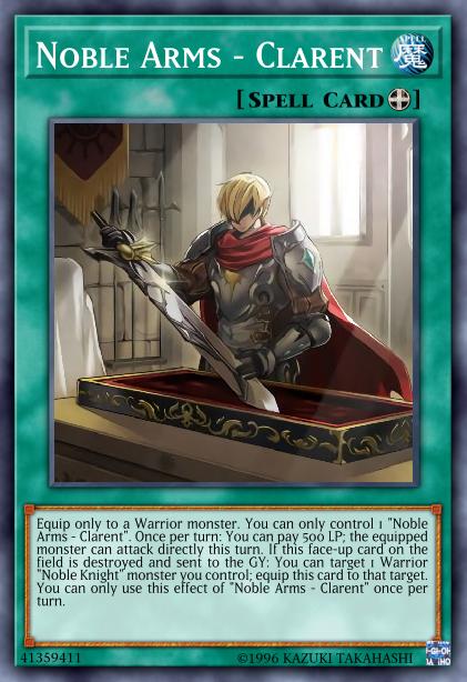 Noble Arms - Clarent - CYHO-EN091 - Common - Unlimited