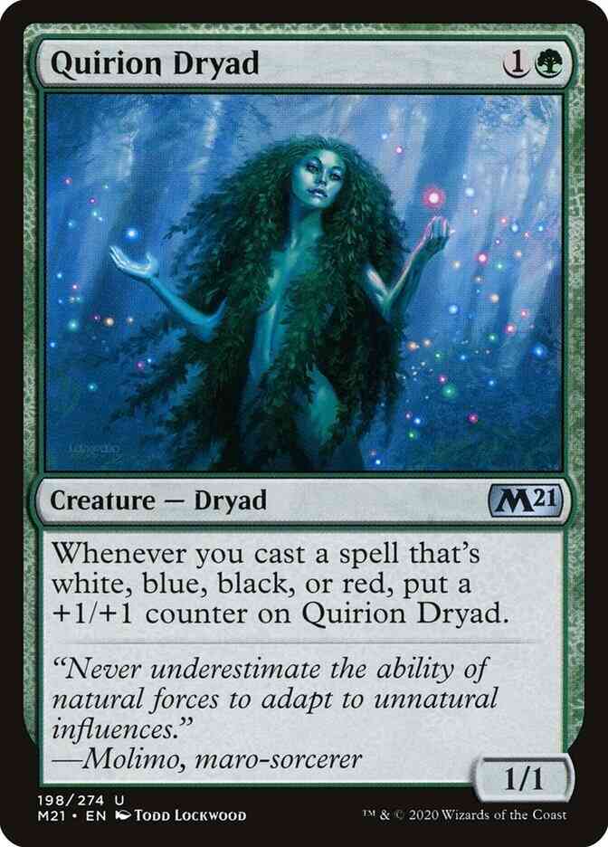 Quirion Dryad [198] [Core Set 2021] [Non-Foil]