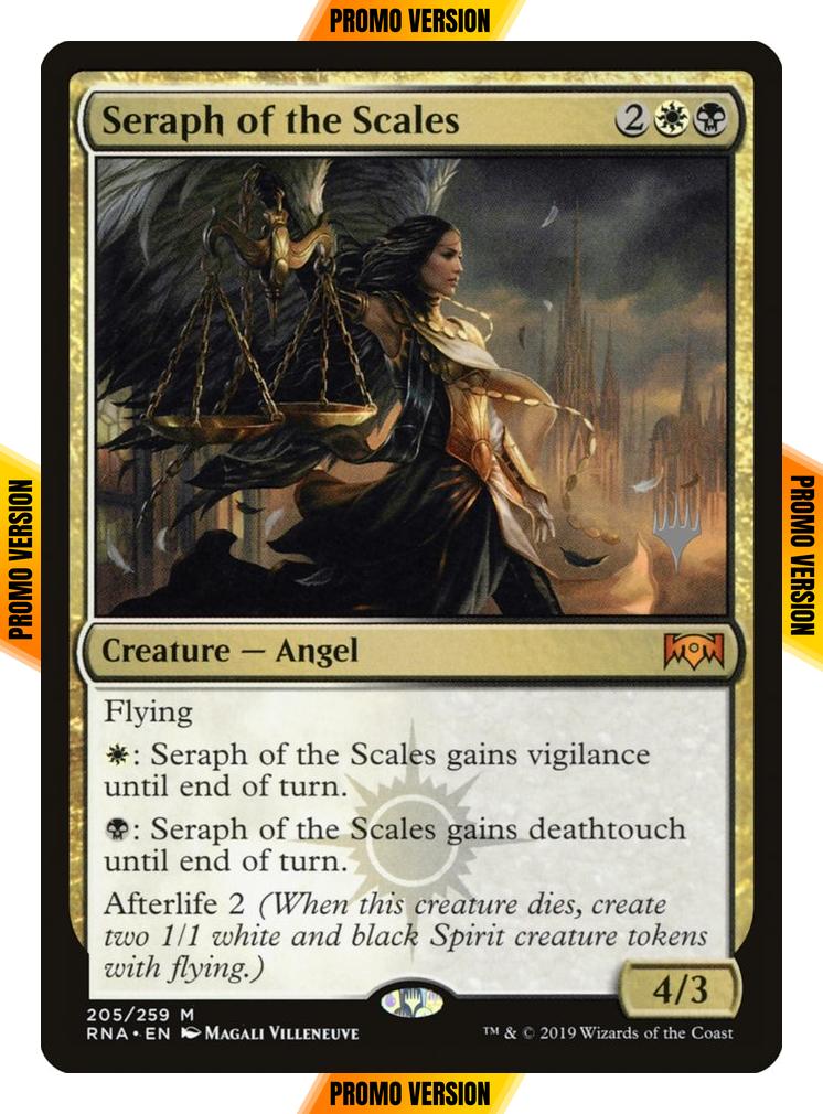 Seraph of the Scales [205p] [Promo Pack] [Ravnica Allegiance Promos] [Foil]