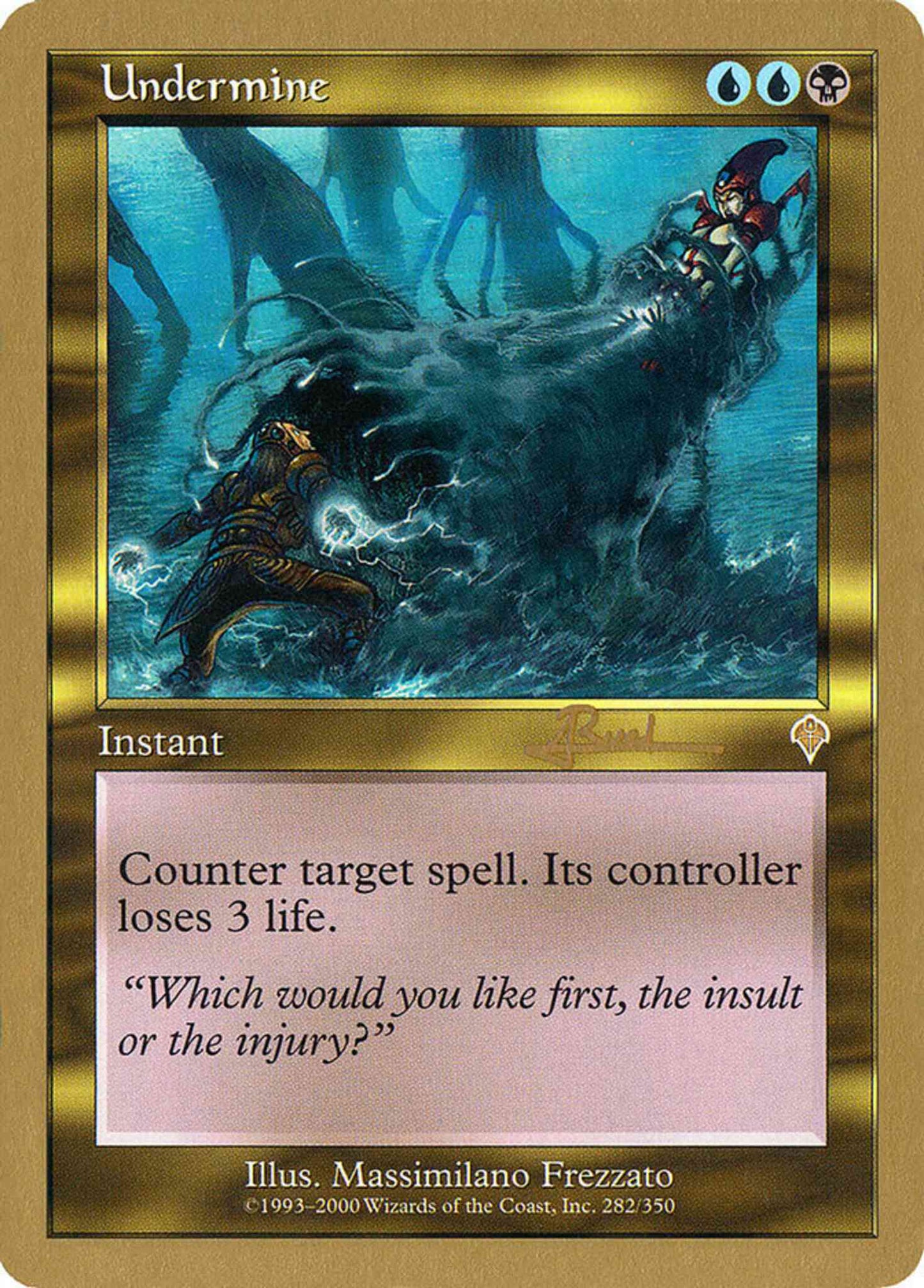 Undermine [ar282] [World Championship Decks 2001] [Non-Foil]