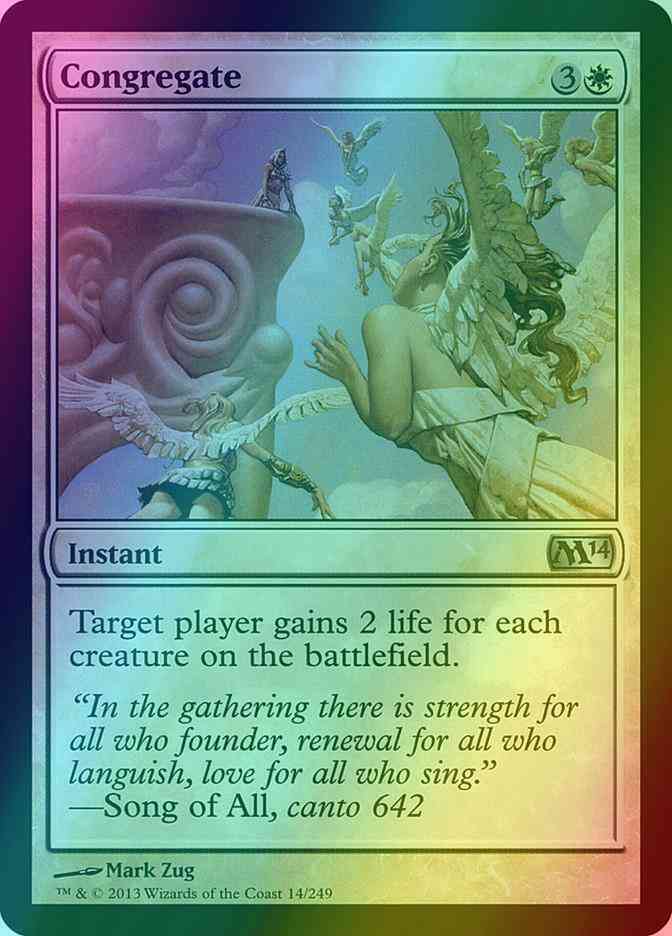 Congregate [Magic 2014] [Foil]
