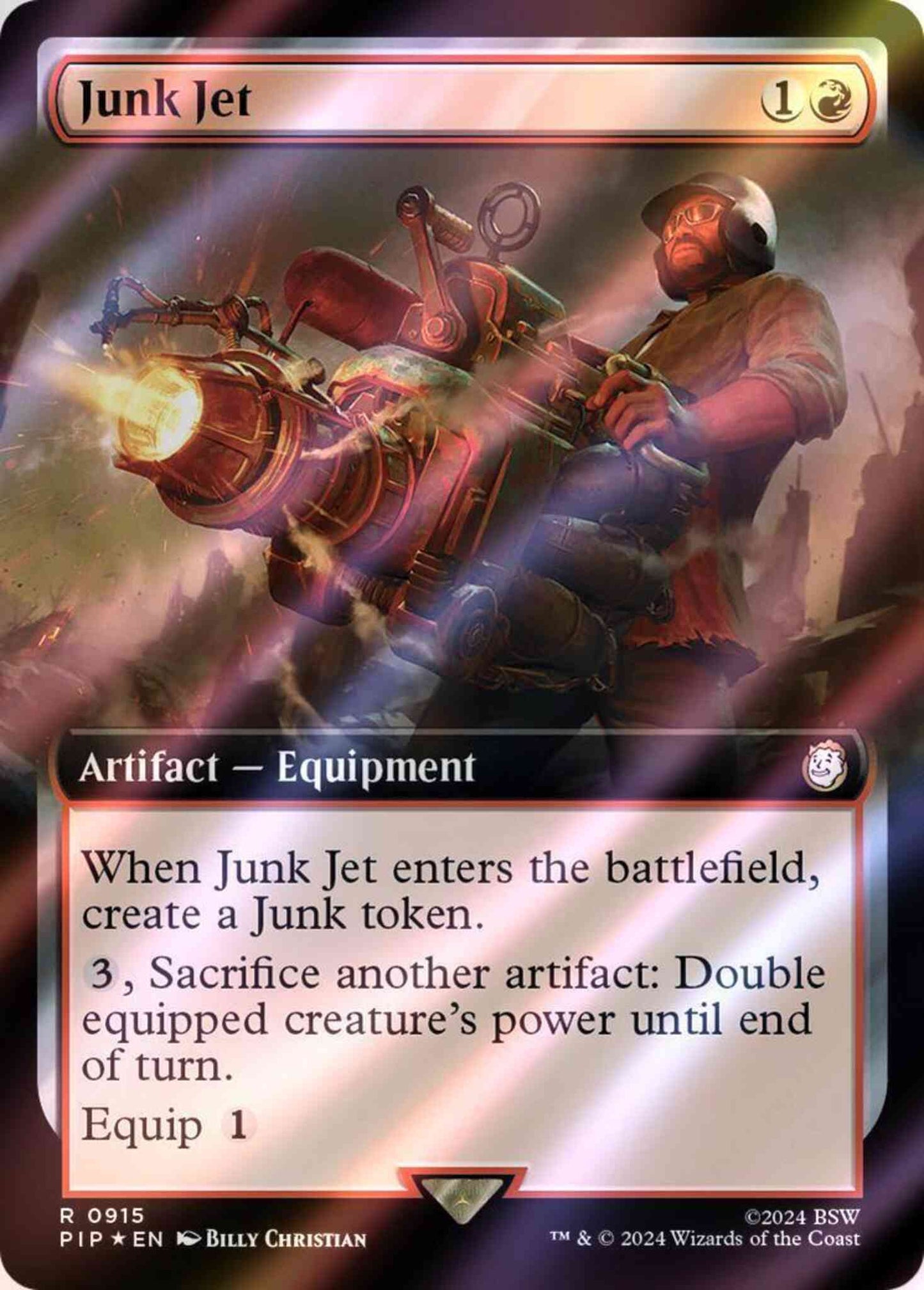 Junk Jet [915] [Extended Art] [Fallout] [Surge Foil]