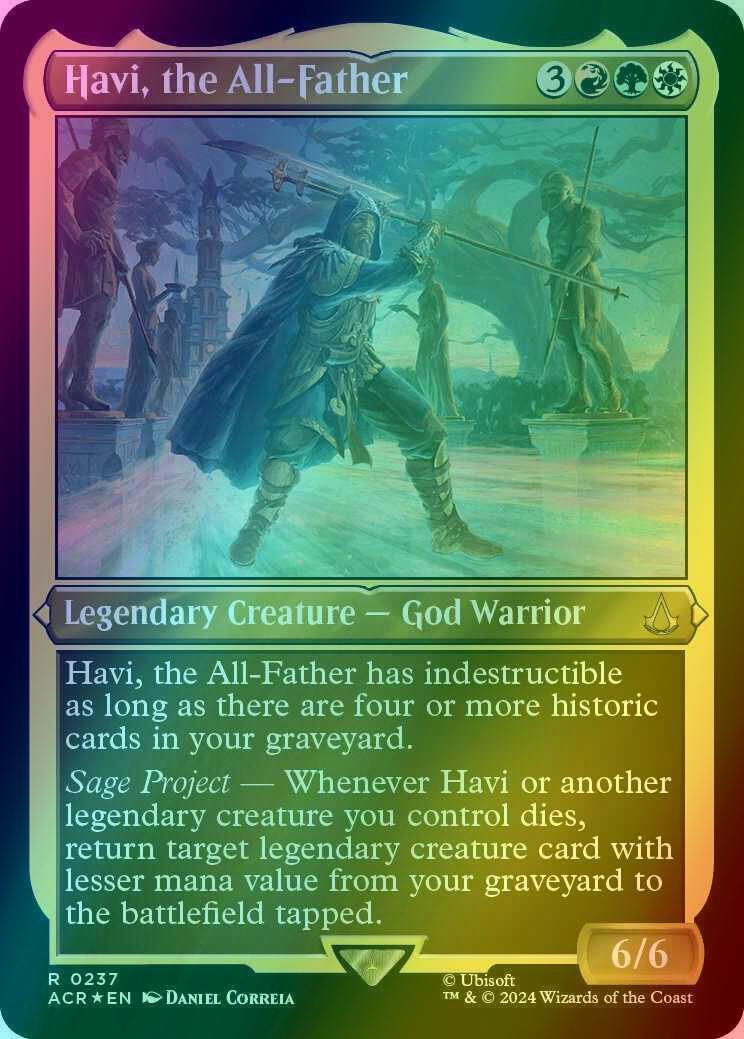 Havi, the All-Father [237] [Assassin's Creed] [Etched Foil]