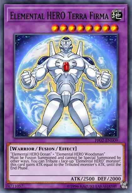 Elemental HERO Terra Firma - PP02-EN009 - Secret Rare - Unlimited