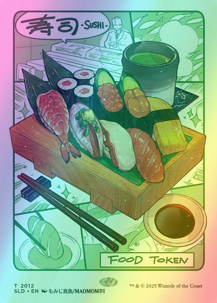 Food Token [2012] [Full Art] [Oishii!] [Secret Lair Drop] [Foil]