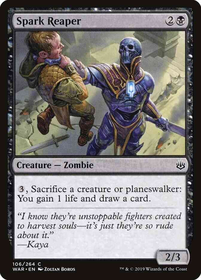 Spark Reaper [106] [War of the Spark] [Non-Foil]