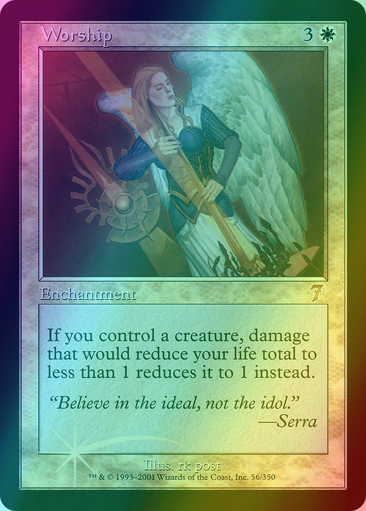 Worship [56x] [Seventh Edition] [Foil]