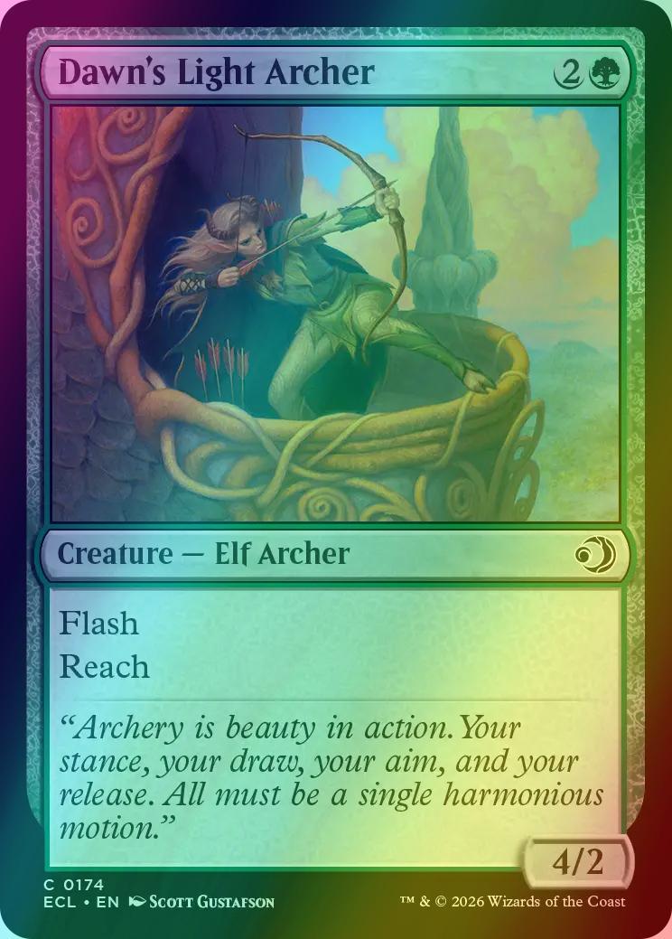 Dawn's Light Archer [174] [Lorwyn Eclipsed] [Foil]