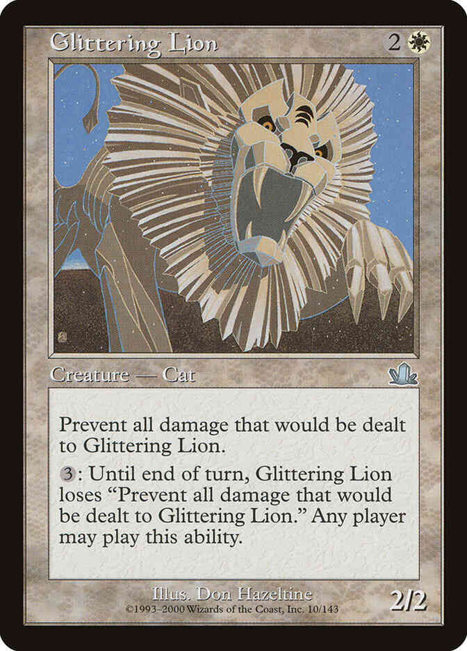 Glittering Lion [10] [Prophecy] [Non-Foil]