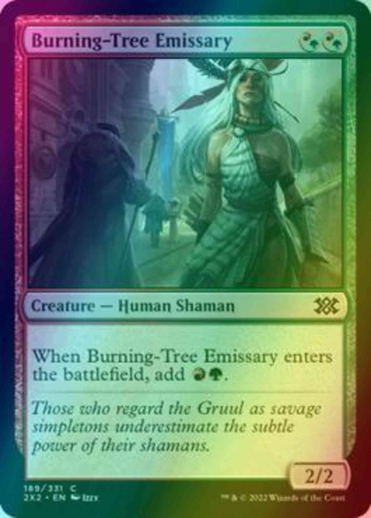 Burning-Tree Emissary [189] [Double Masters 2022] [Foil]