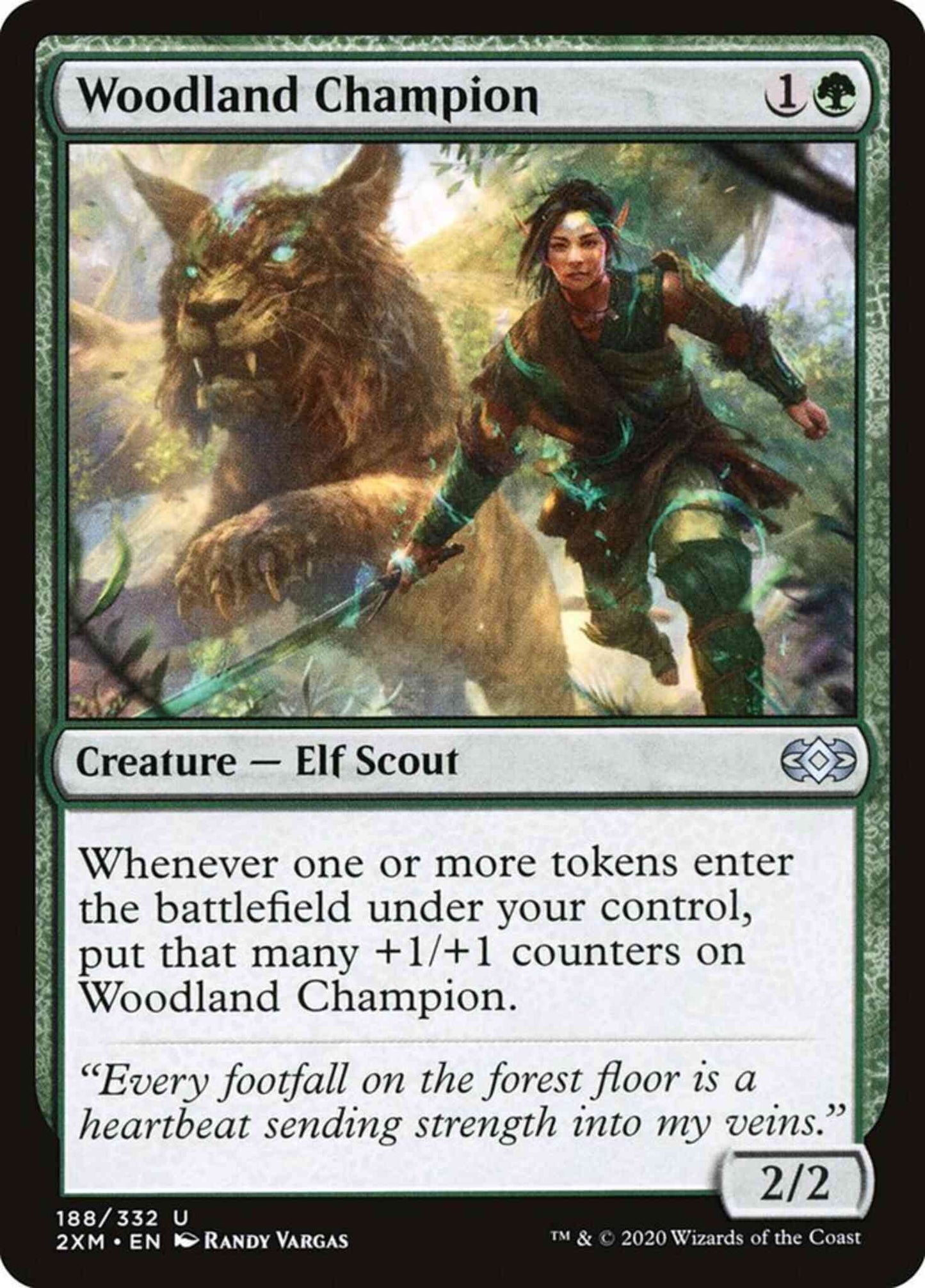 Woodland Champion [188] [Double Masters] [Non-Foil]