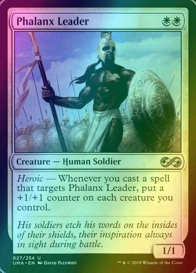 Phalanx Leader [27] [Ultimate Masters] [Foil]