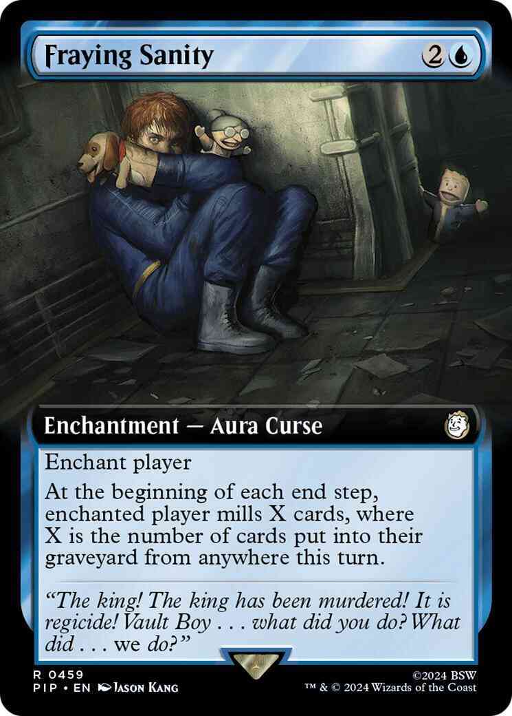 Fraying Sanity [459] [Extended Art] [Fallout] [Non-Foil]