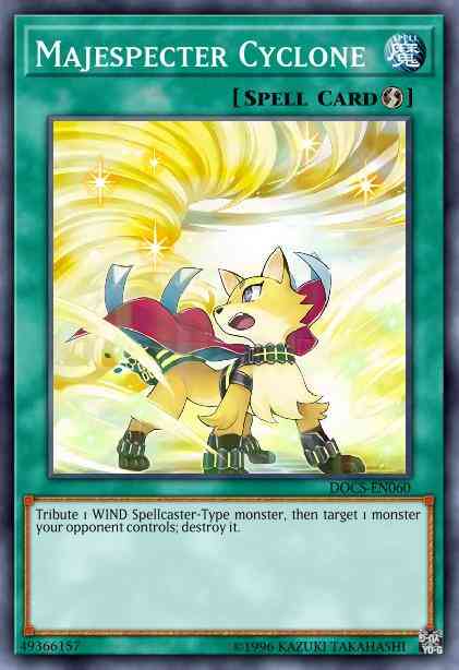 Majespecter Cyclone - DOCS-EN060 - Super Rare - 1st Edition