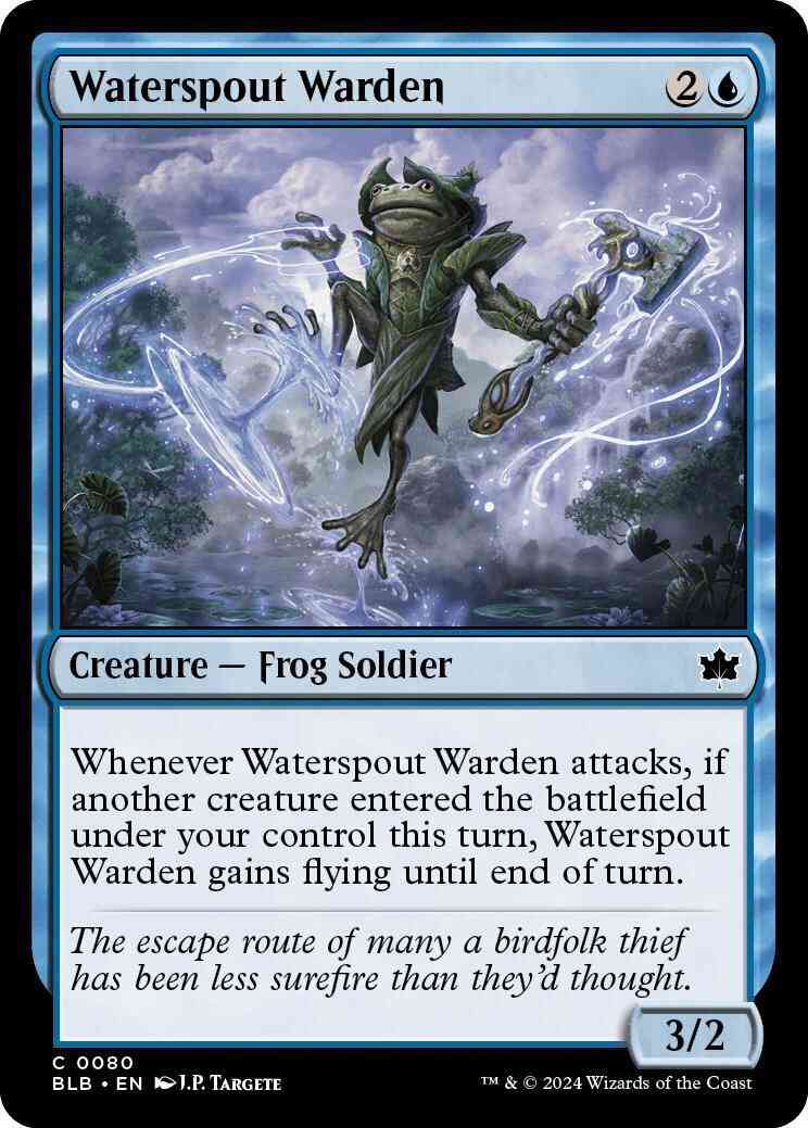 Waterspout Warden [80] [Bloomburrow] [Non-Foil]
