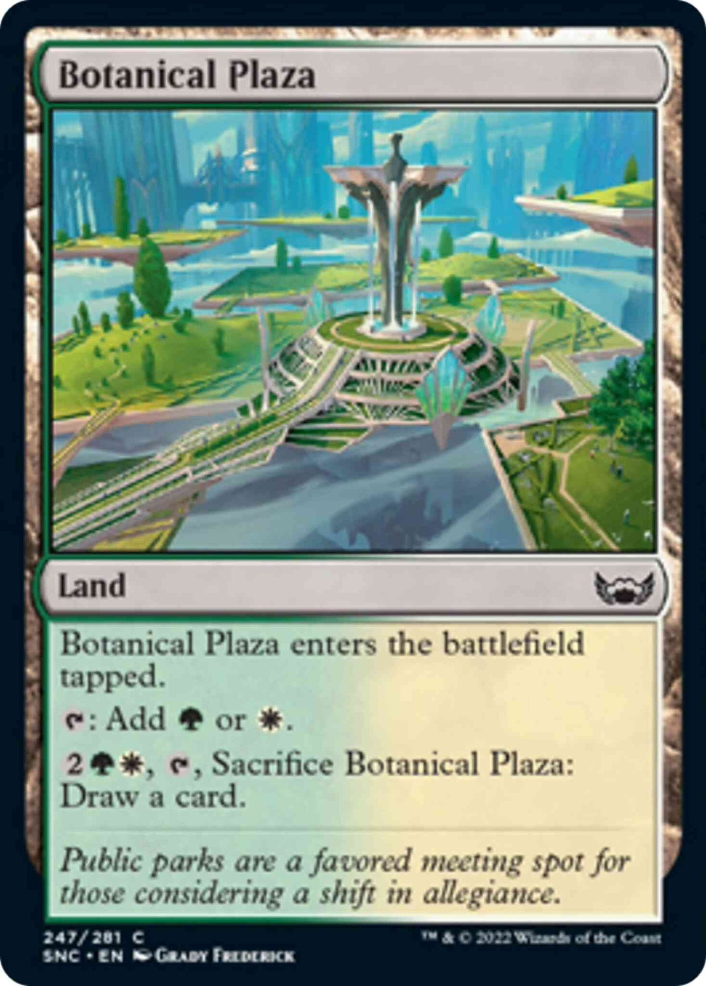 Botanical Plaza [247] [Streets of New Capenna] [Non-Foil]