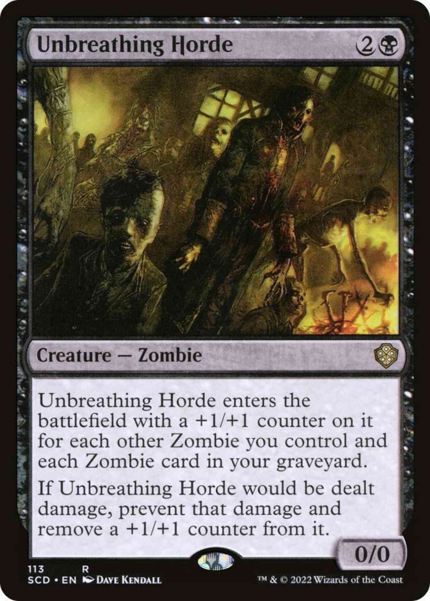 Unbreathing Horde [113] [Starter Commander Decks] [Non-Foil]