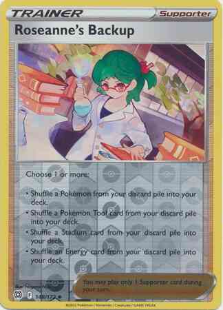 Roseanne's Backup - 148/172 - Uncommon [swsh9-148] [Reverse Holo]