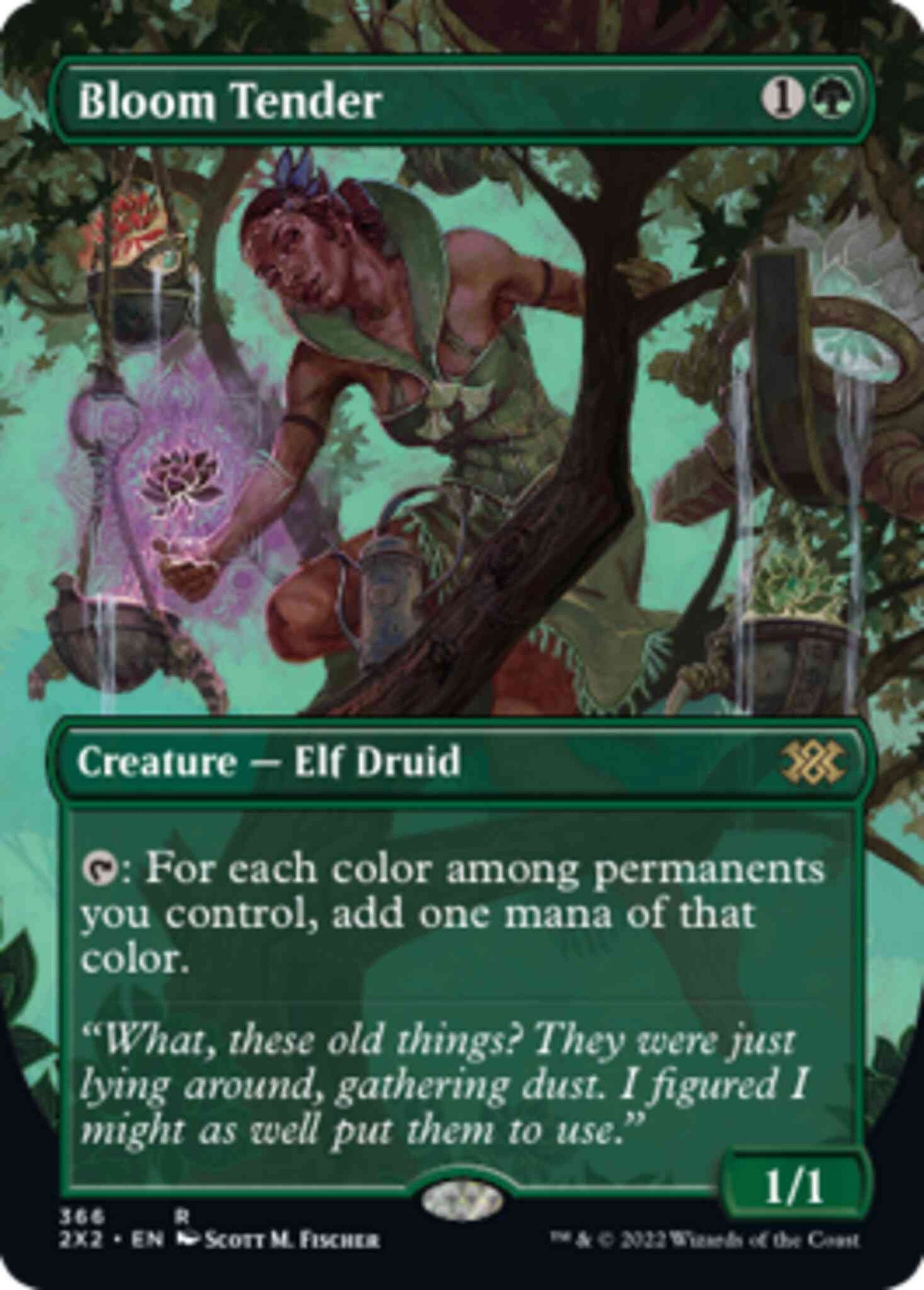 Bloom Tender [366] [Borderless] [Double Masters 2022] [Non-Foil]
