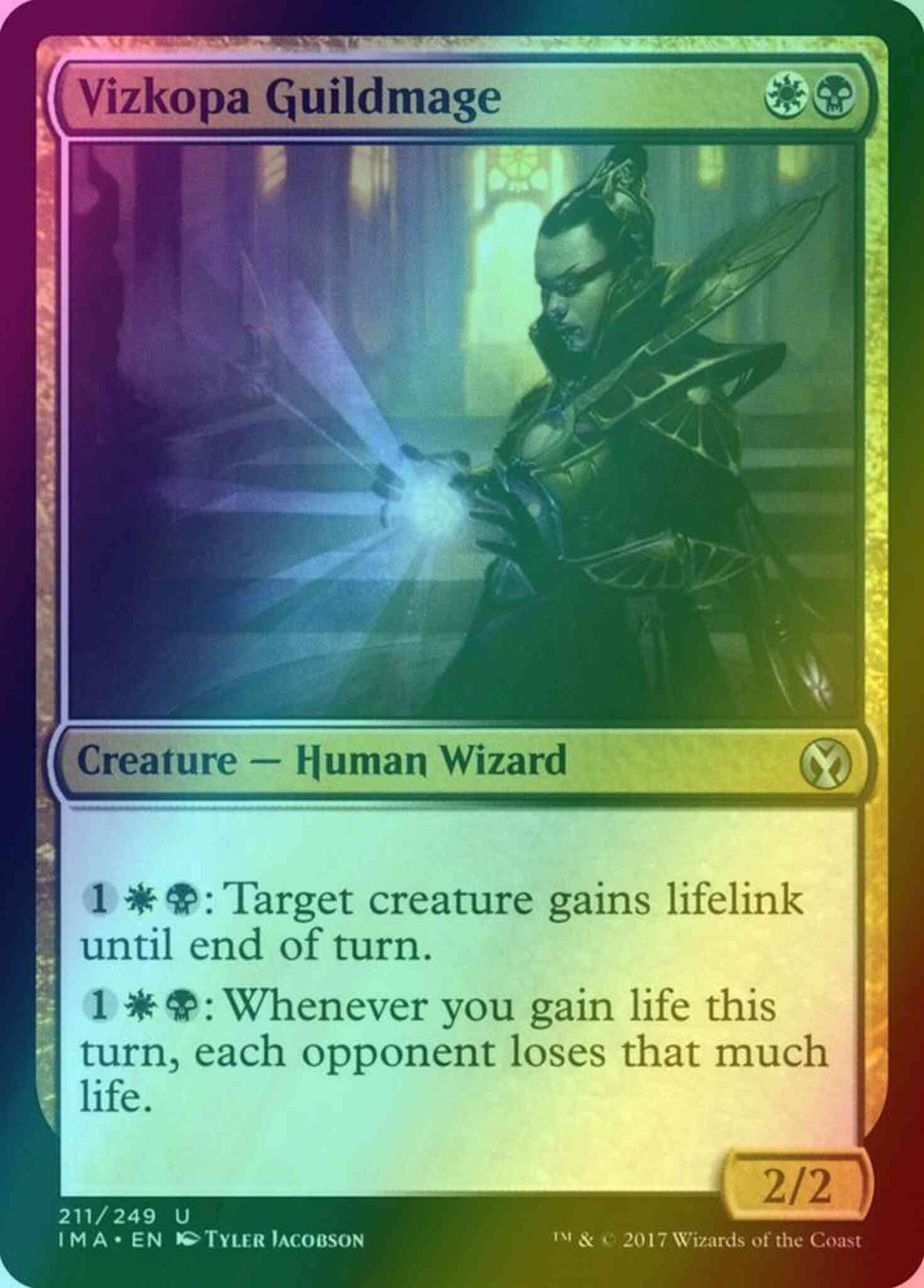 Vizkopa Guildmage [211] [Iconic Masters] [Foil]