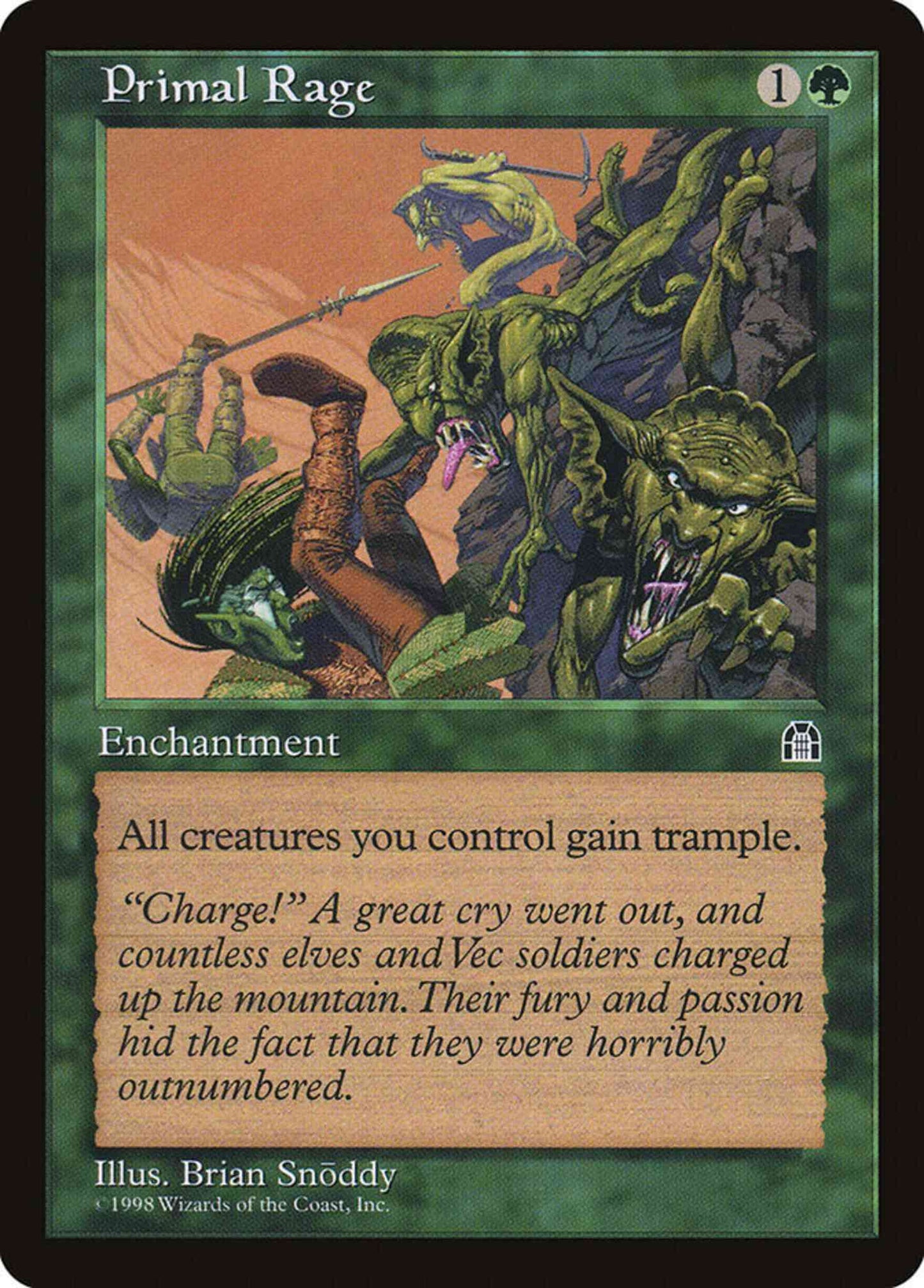 Primal Rage [112] [Stronghold] [Non-Foil]