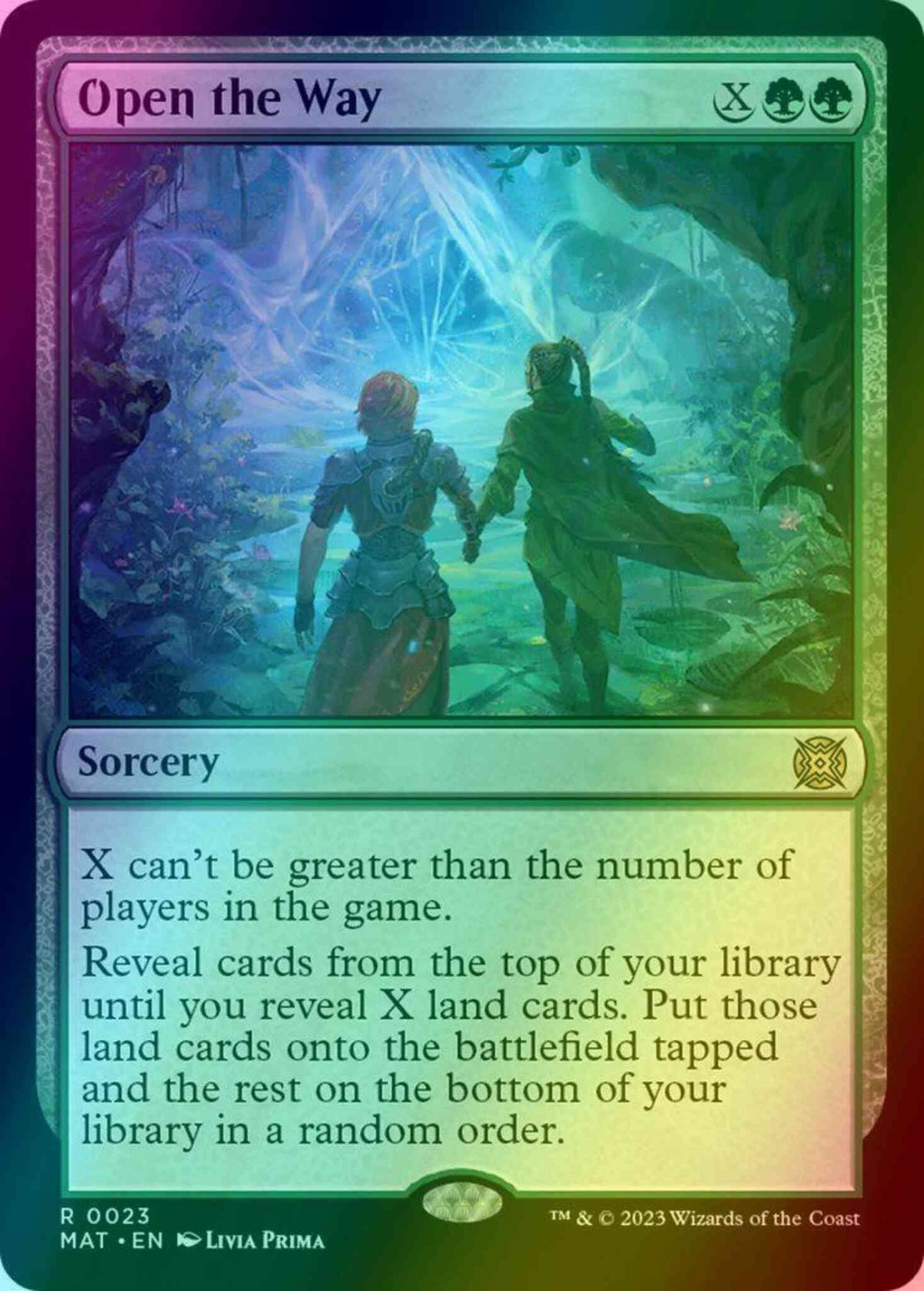Open the Way [23] [March of the Machine: The Aftermath] [Foil]