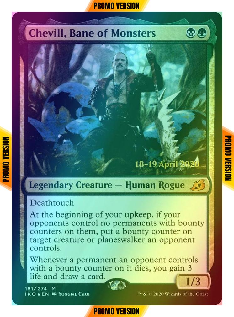 Chevill, Bane of Monsters [Prerelease] [181s] [Ikoria: Lair of Behemoths Promos] [Foil]