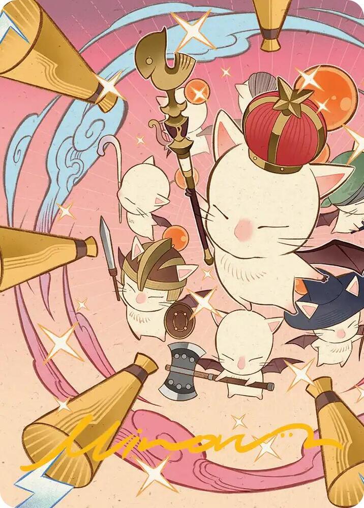 41/53 - Summon: Good King Mog XII Art Card [FINAL FANTASY: Art Series] [Gold-Stamped]