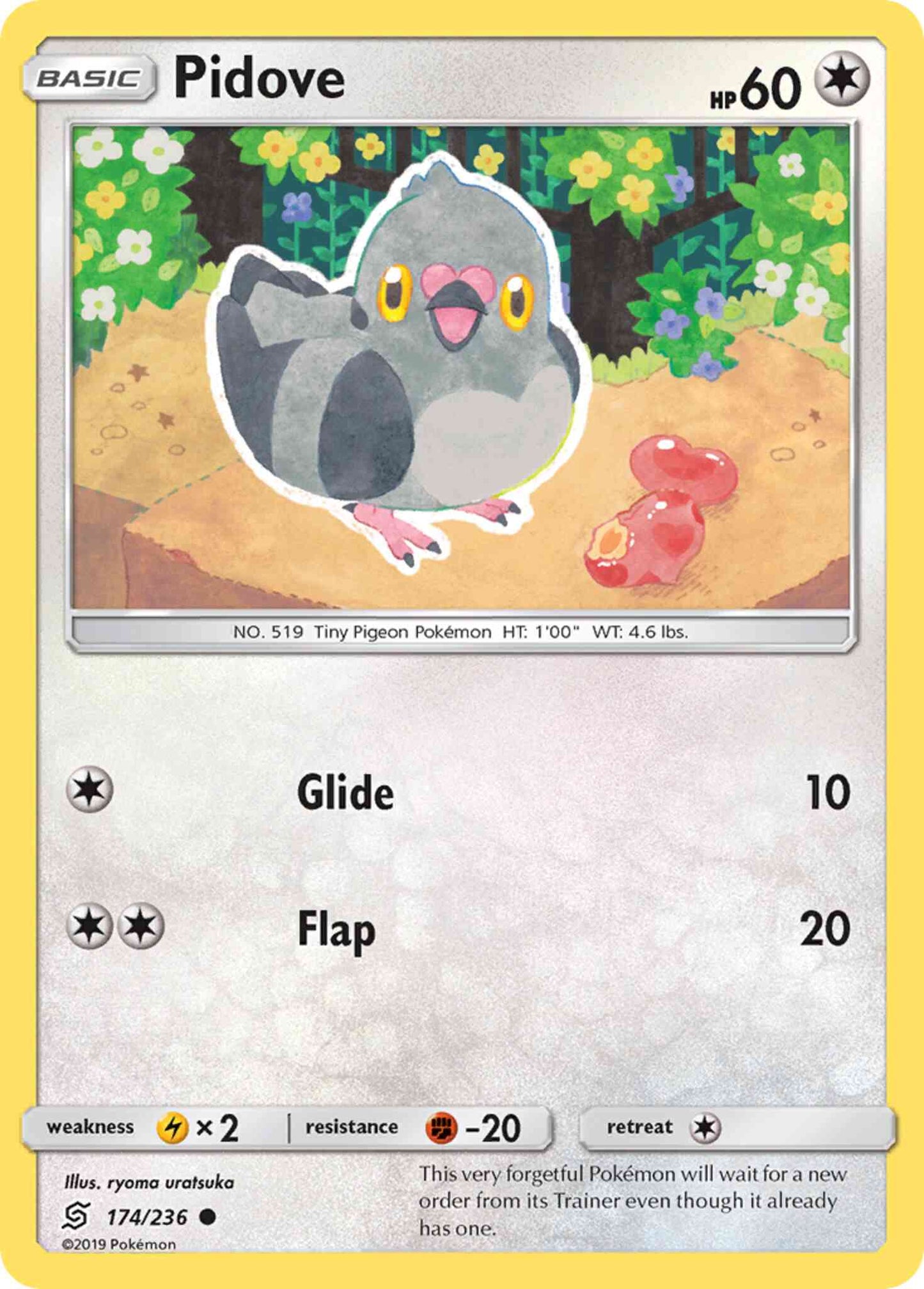 Pidove - 174/236 - Common [sm11-174] [Non-Holo]