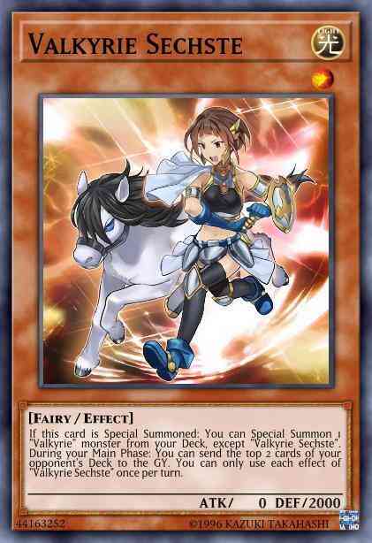 Valkyrie Sechste - SAST-EN088 - Secret Rare - Unlimited