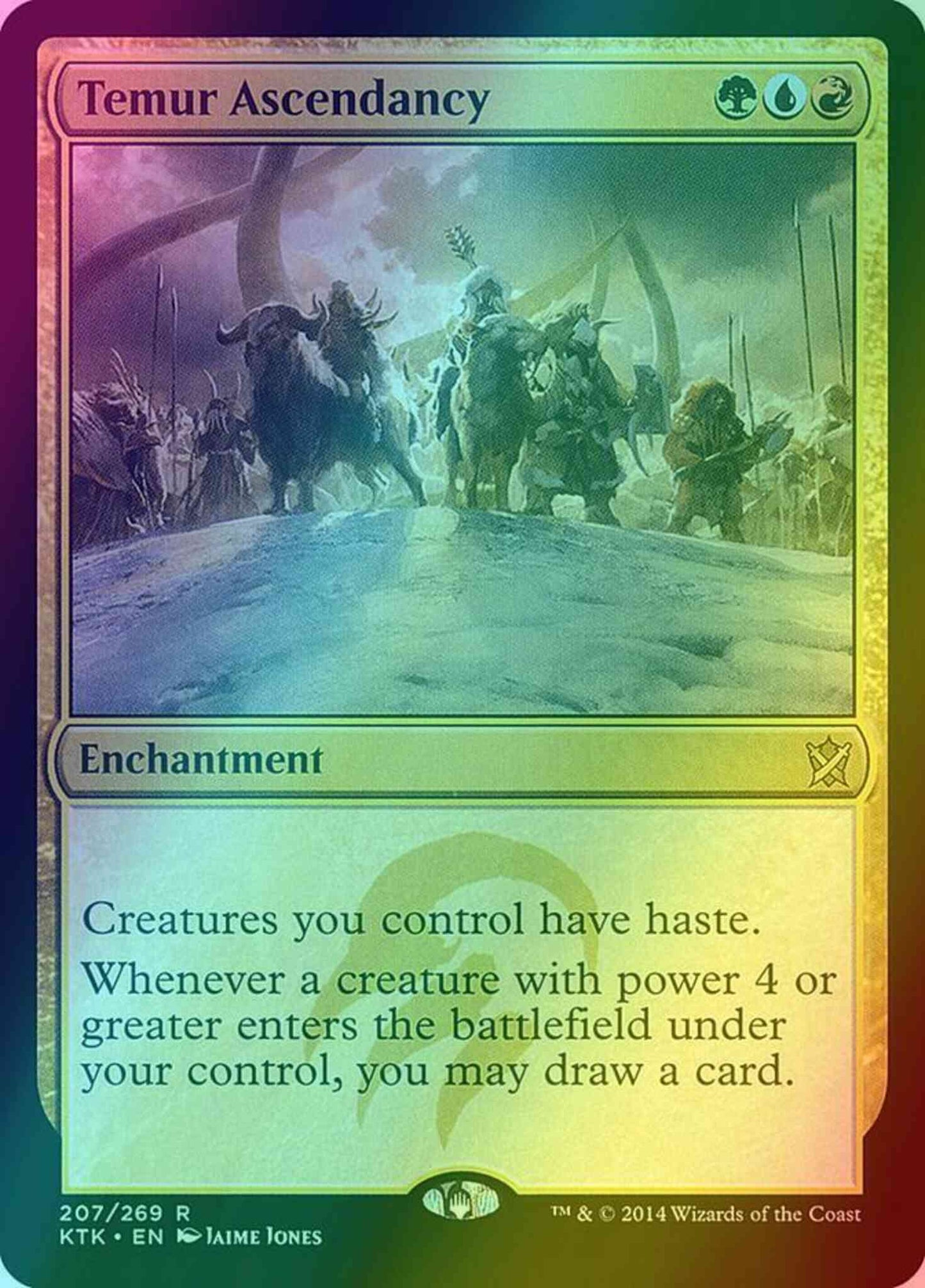 Temur Ascendancy [207] [Khans Of Tarkir] [Foil]